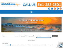 Tablet Screenshot of mobilehomeway.com